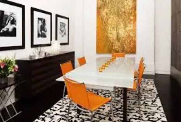 漂亮的廚房裝飾，黑白兩種顏色